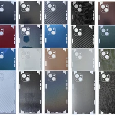 iPhone 15 14 13 12 11 X Skin Pro Max Case Design Film Back Screen Protector