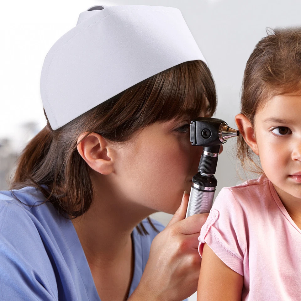 Women Headband Nurse Caps Nurse Hat Costume for Party Hospital Cosplay - Image 4 of 4