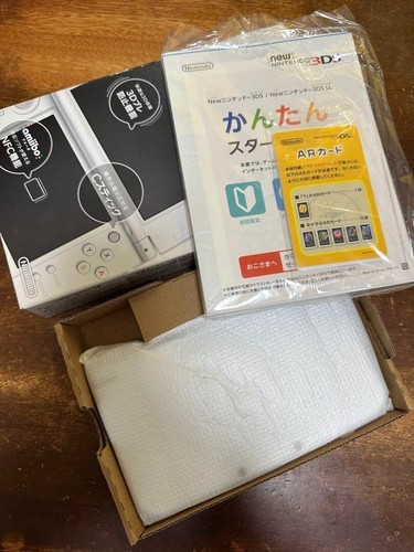 New Nintendo 3DS XL LL Pearl White Console Japanese New - Afbeelding 7 van 8