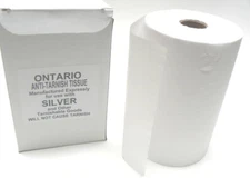 Tissue Paper Jewelry & Watch Wrapping Paper Lint Free Anti-Tarnish Roll 7-3/8"