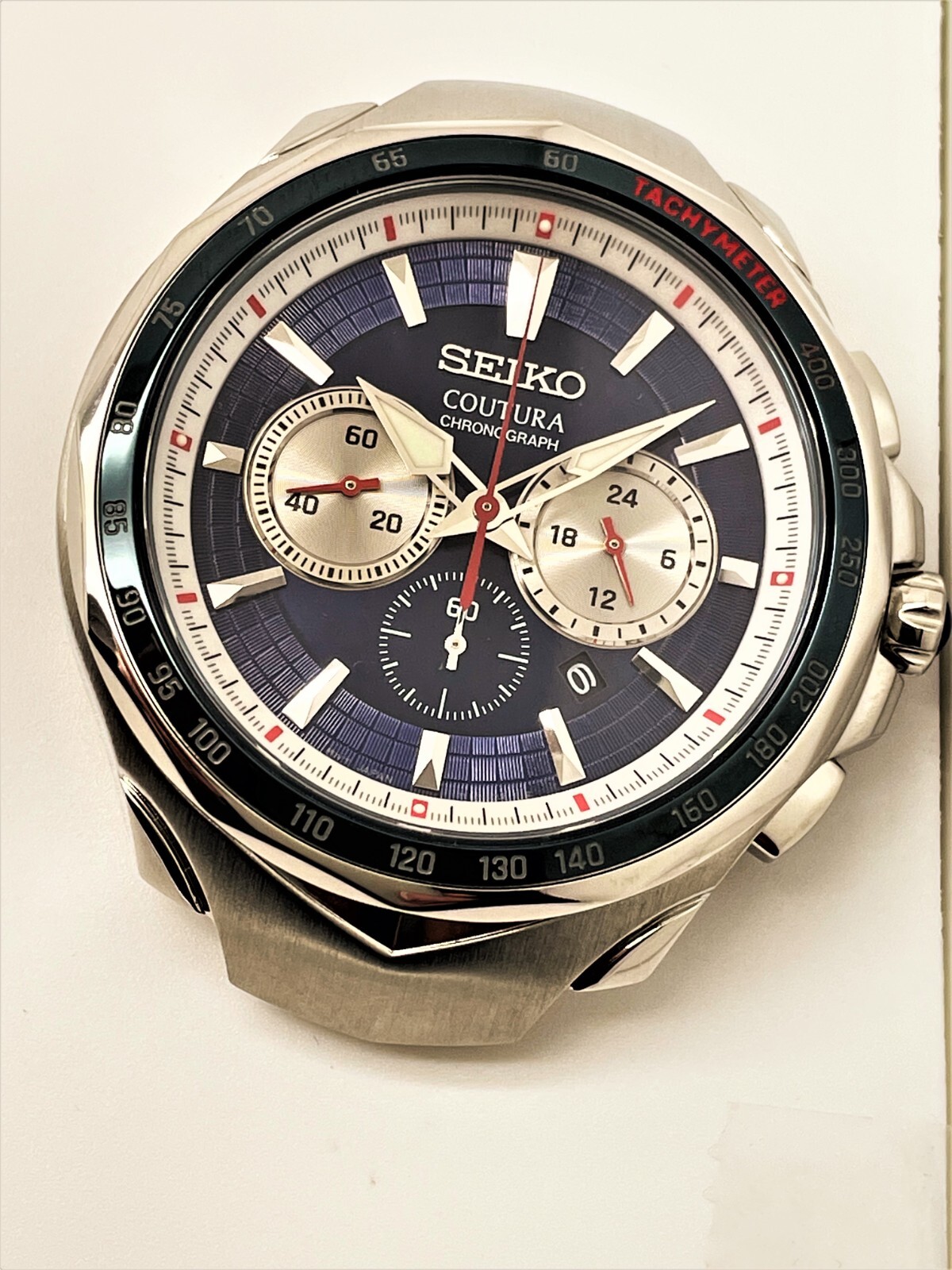 SEIKO WATCH PARTS MEN'S 7T12-0DF0 NOT-WORKING CHRONOGRAPH ANALOG WATCH  SRWZ21 | eBay