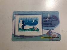 2011 Tessera Filatelica Plastic Card - Campionati Mondiali Pesca Sportiva