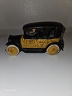 Vintage Arcade Cast Iron Yellow Cab Co. 3333  Toy Cab Car — photo 3