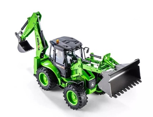 HUINA 1579 Backhoe Excavator 2.4G Radio 9CH RC Loader 1/14 Scale - Picture 3 of 10