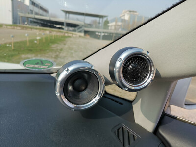 Helix C63C, housing set with cover rings for Helix midrange driver C2M + tweeter C1T