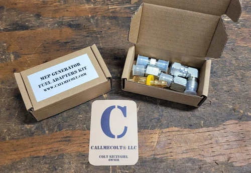 ORIGINAL MEP Generator Auxiliary Fuel Adapter Kit NOT CHINA SELLER! - Picture 1 of 7