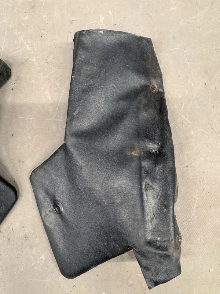 Chevy Belair 150 210 1955 1956 asientos de banco delantero cubiertas laterales molduras paneles de ajuste Foto 3 de 4