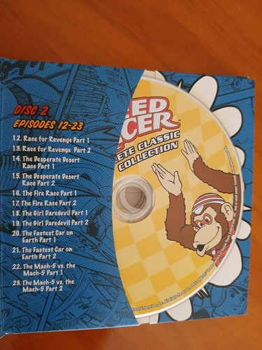 ✨️ Speed Racer dvd collector set & race car Mach 5 - Picture 12 of 13