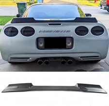 For 97-04 Corvette C5 Zr1 Extended Style Carbon Fiber Rear Trunk Wing Spoiler