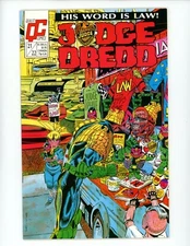 Judge Dredd #21 #22 1988 Fleetway Quality Comics VF/NM Direct Comic Book