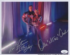 American Gladiators Nitro & Ice photo signed by Dan Clark & Lori Fetrick JSA COA
