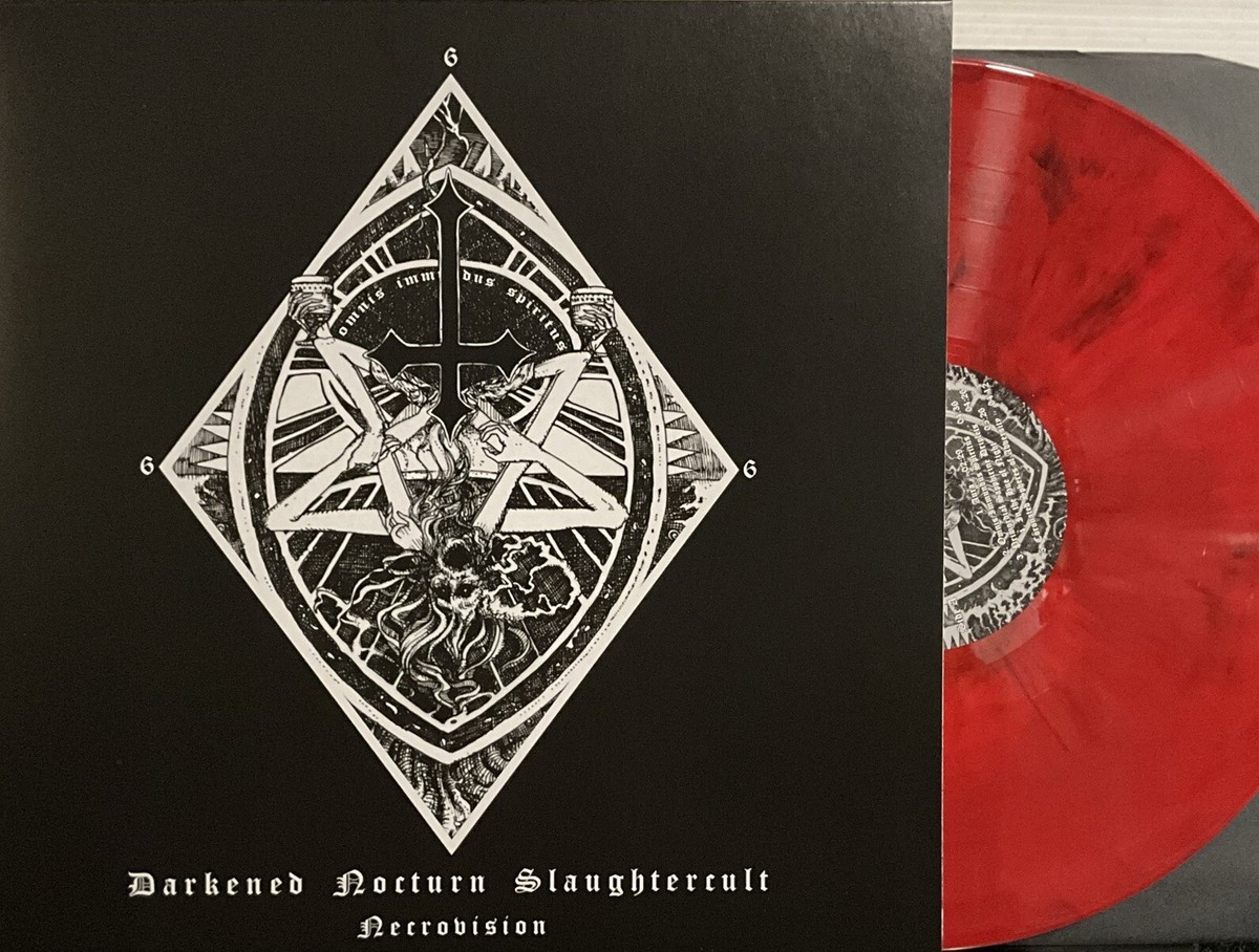 Darkened Nocturn Slaughtercult - Necrovision LP 2024 War Anthem