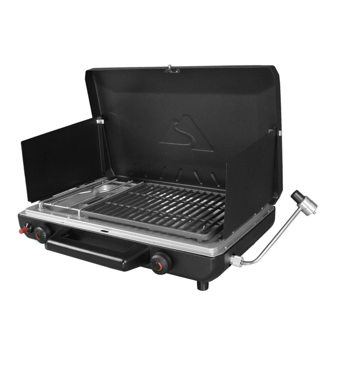 Ozark Trail 2in1 Portable Burner Propane Camp Stove Grill
