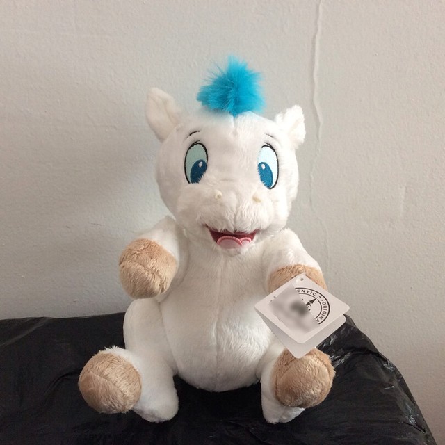 Hercules Baby Pegasus White Horse Plush Toy Cute Stuffed Animals 25CM