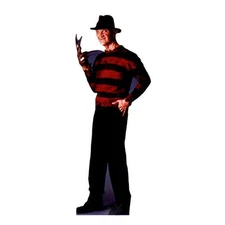 FREDDY KRUEGER Nightmare On Elm Street Lifesize CARDBOARD CUTOUT Standup Standee