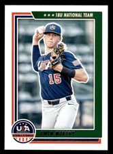 2022 Panini Stars & Stripes USA Baseball #63 Owen Murphy Card