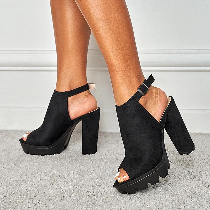 Peep toe slingback clearance boots