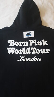 Blackpink Verdy Born Pink AMEX Exclusive World Tour Hoodie BLACK