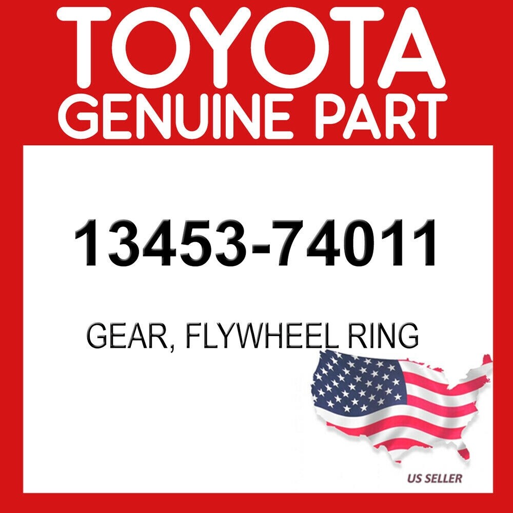 Toyota Genuine 13453-74011 Gear Flywheel Ring OEM 1345374011 | eBay