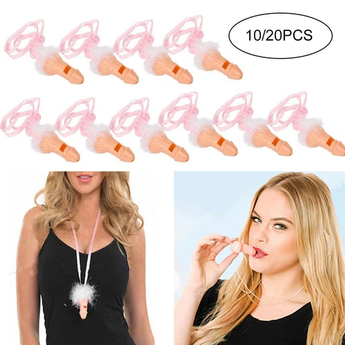 10/20pcs Hens Night Penis Whistles Nude Dick Willy Games Fun Adult Single Party - Picture 2 of 9