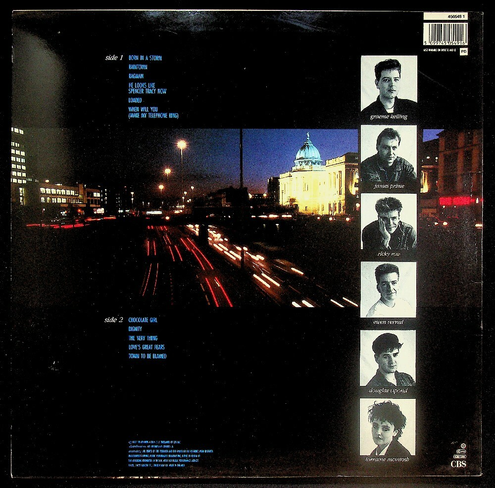 洋楽 deacon blue Deacon Blue - Raintown - CBS - 450549 1 - Vinile V038102 | eBay