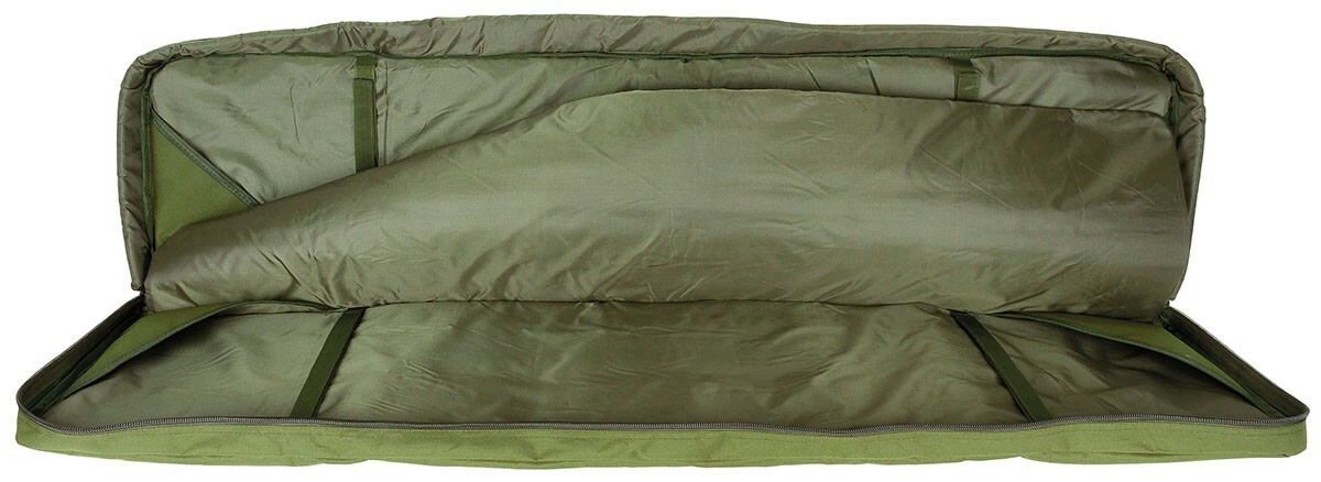 Sac De Transport MFH Pour 2 Fusils Softair/Paintball - 140cm, Vert OD