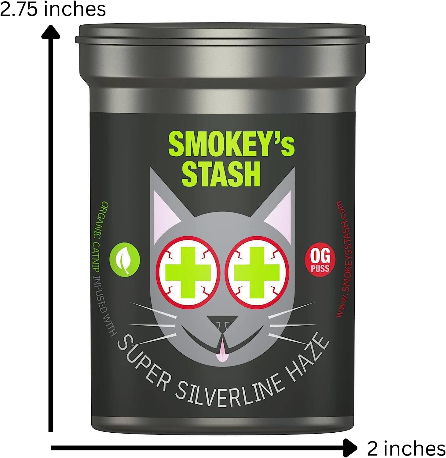 Smokey'S Stash Silvervine Haze Potent Catnip and Silver Vine Blend for Cats