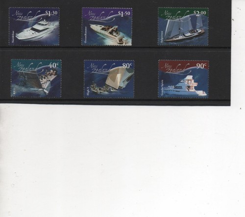 New Zealand Stamps 2002 Leading the Waves set of 6 MNH - 第 1/1 張圖片