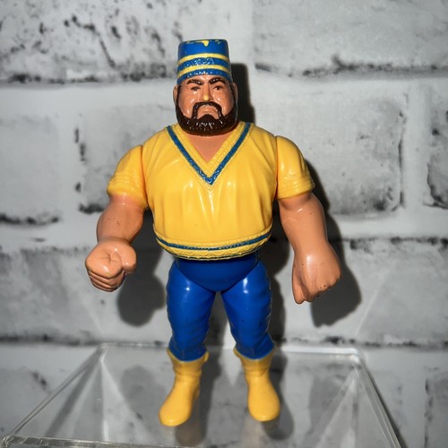 Hasbro WWF Akeem Wrestling Figure Series 1 1990 WW...