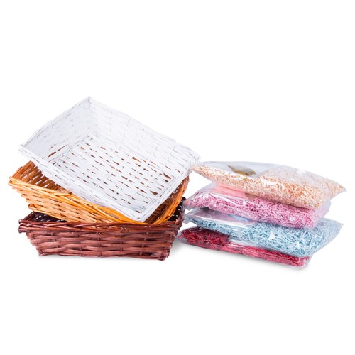 Wicker Hampers DIY Christmas Gift Basket Hamper Kit Gift Packaging eBay