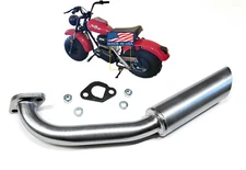 Exhaust Header for Massimo MB200 Mini Bike, Coleman BT200X, CT200U, CT200U-EX