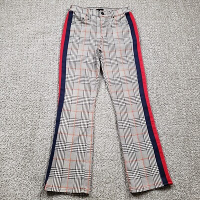 Mother Denim Mother Insider Plaid Ankle Pants MOTHER Pants Womens