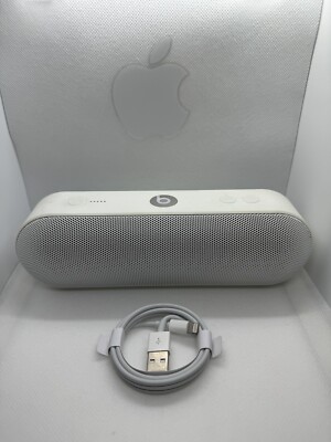 Beats Pill Plus + Lautsprecher Bluetooth by Dre Wireless Speaker Weiß White RAR