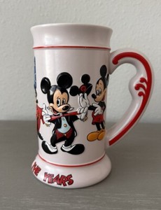 Vintage Disney Mickey Through the Years Stein/Mug 91-92