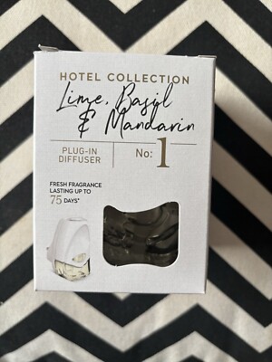 Aldi Hotel Collection Plug In Diffuser ‘Lime Basil 200ml  UK