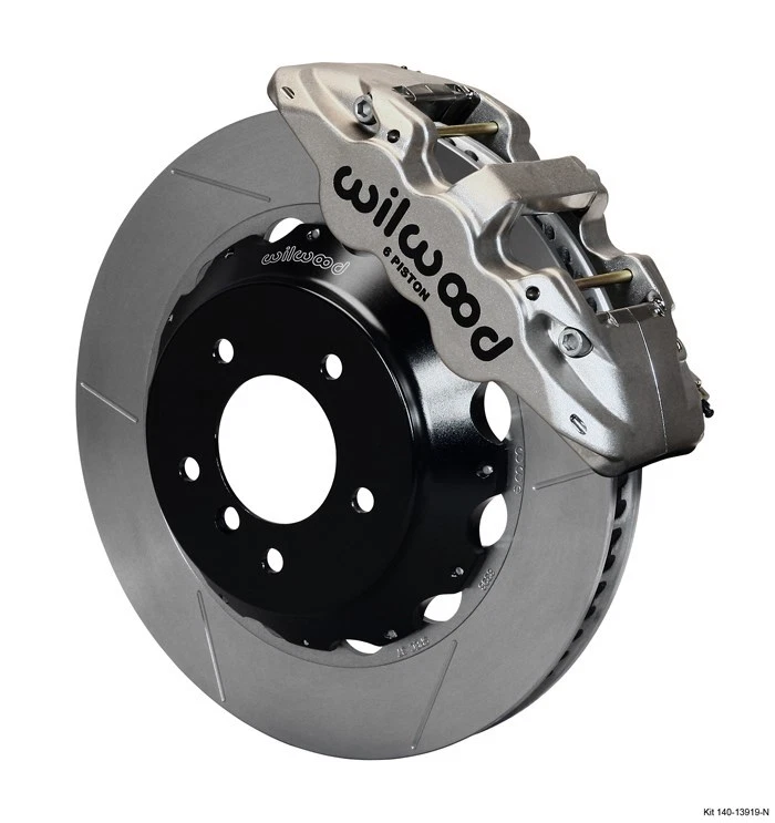 Kit de freno delantero grande Wilwood AERO6 para BMW 128i 2006-2012, 328i, 335i, 6 pistones 15" Foto 4 de 4