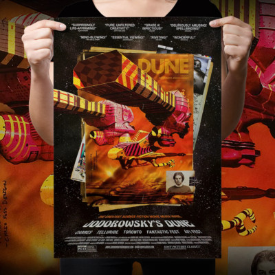 Jodorowsky's Dune ''U.S. Onesheet'' Poster Reprint