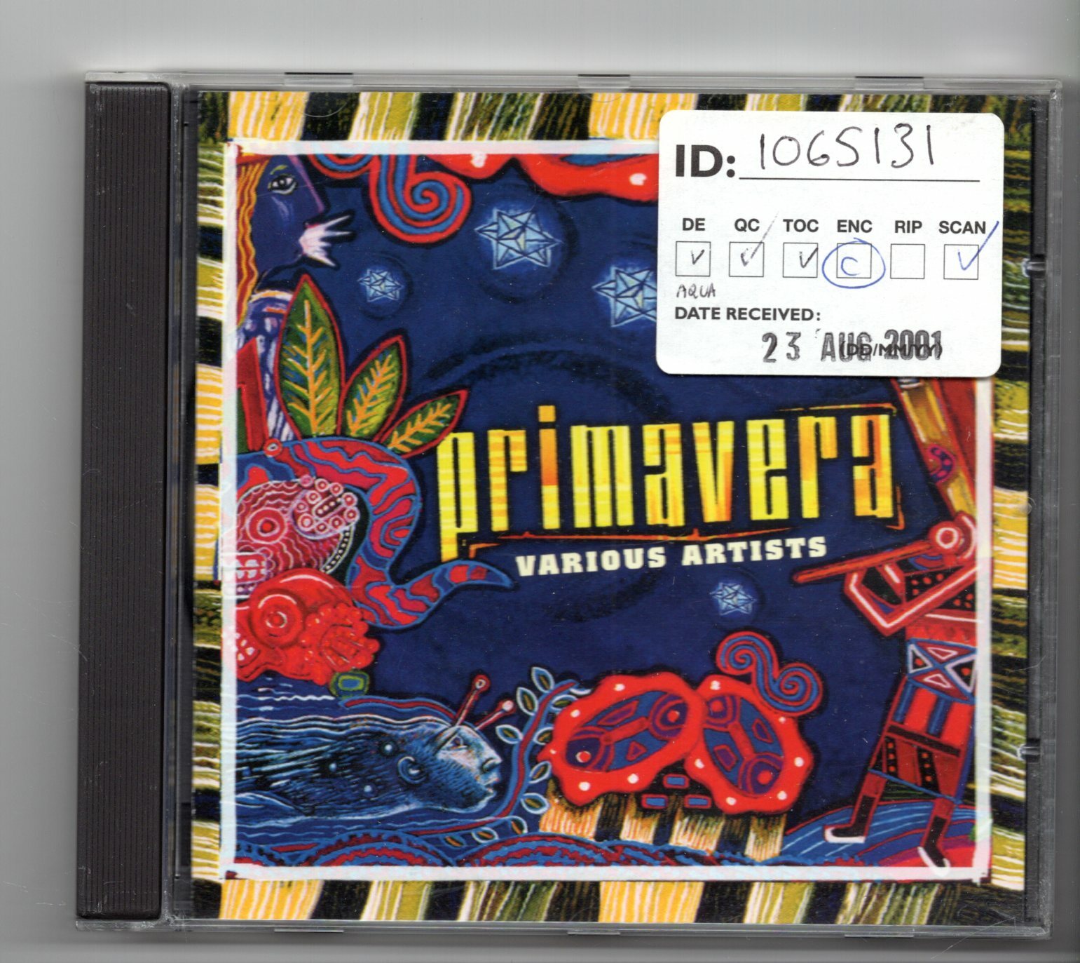 (JH532) Primavera, 16 tracks various artists - 2001 CD