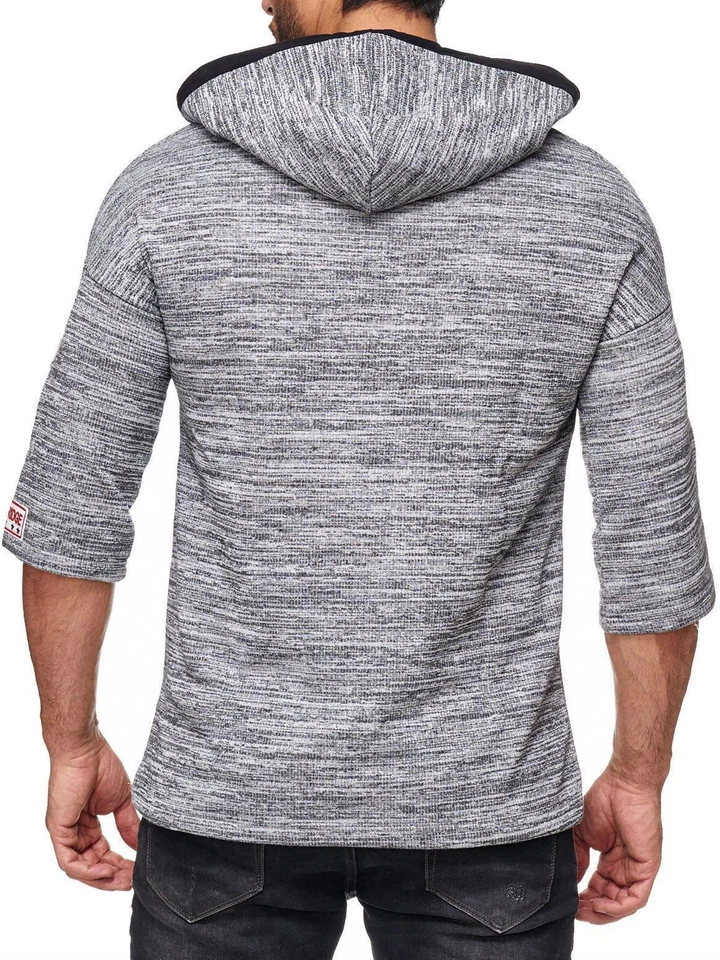 Redbridge Camiseta de punto con capucha Sudadera corta Pulli Hoodie Designer Shirt Foto 3 de 4