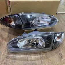 Crystal Black Head Signal Corner Light Lamp SET~For~Proton Arena Satria Wira M21