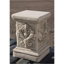 SOCKEL PODEST S&Auml;ULE aus STEINGUSS NEU FROSTFEST STEINFIGUR GARTEN DEKO JA-062