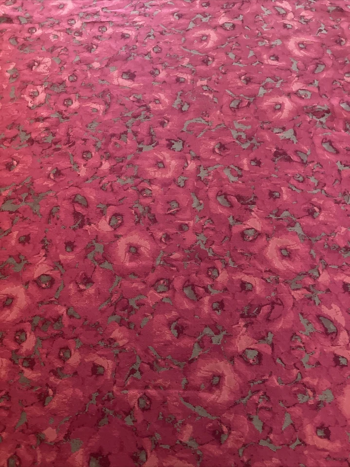 Romo Black Edition Fabric Floreale 7570/01 Petunia Silk Remnant 1.9 Yds + Scrap - Image 2 of 4