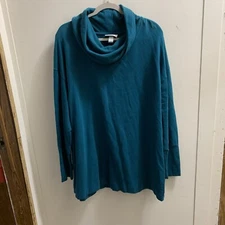 Pure Energy Blouse Blue 3XL Pit To Pit 29” Length 33”
