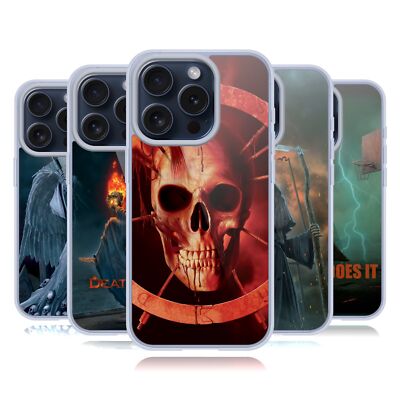 OFFICIAL VINCENT HIE SKULLS GEL CASE COMPATIBLE WITH APPLE iPHONE PHONES/MAGSAFE
