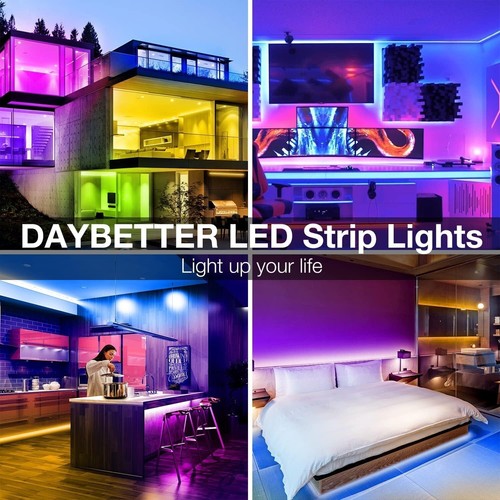 100Ft LED Strip Lights, Smart Light with App Remote Control, RGB LED Lights for - Picture 6 of 8