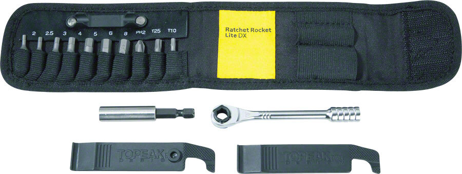 Набор инструментов для велосипеда Topeak Ratchet Rocket Lite DX с храповым механизмом Torx Hex Phillips