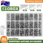 <!--F#f_0-->1080PCS M2/M3/M4/M5 Stainless Steel Bolts Nuts Screws Hex Head Assorted Kit Set<!--F/-->