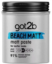 Got2b Beach Matt Surfer Look Matt Paste 100ml 3.5oz - Schwarzkopf