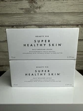2x NEW Beauty Pie Super Healthy Skin Daily Moisturize Lotion, 2.5 Fl. Oz /75 ml