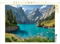 Calvendo Puzzle Lake Bern, Switzerland | 1000 Pieces, Finished Size 25.2 × 18.9